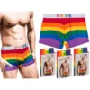 Pride boxershort met regenboogdesign