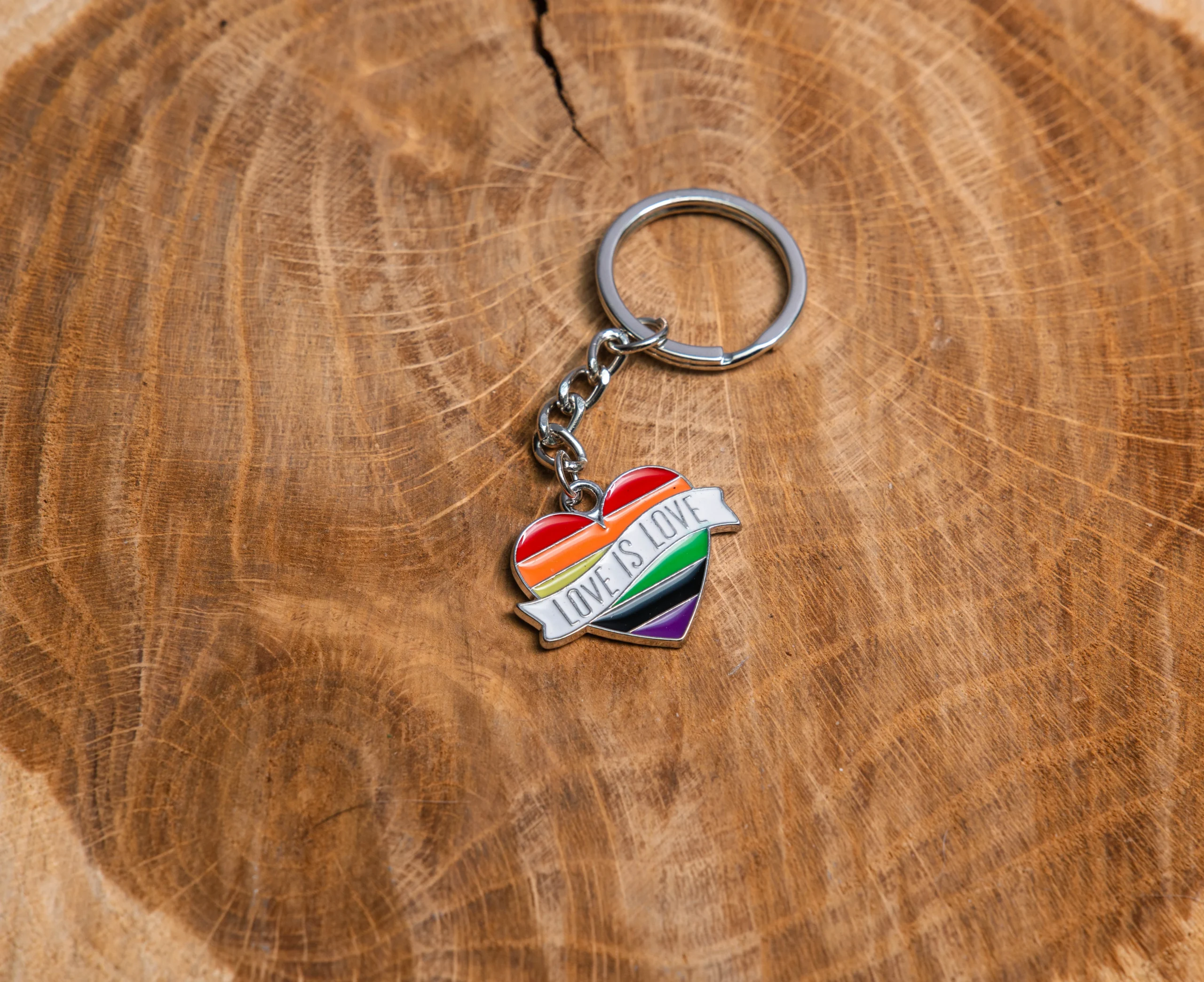 Metalen Pride sleutelhanger – 8 verschillende designs - Afbeelding 5