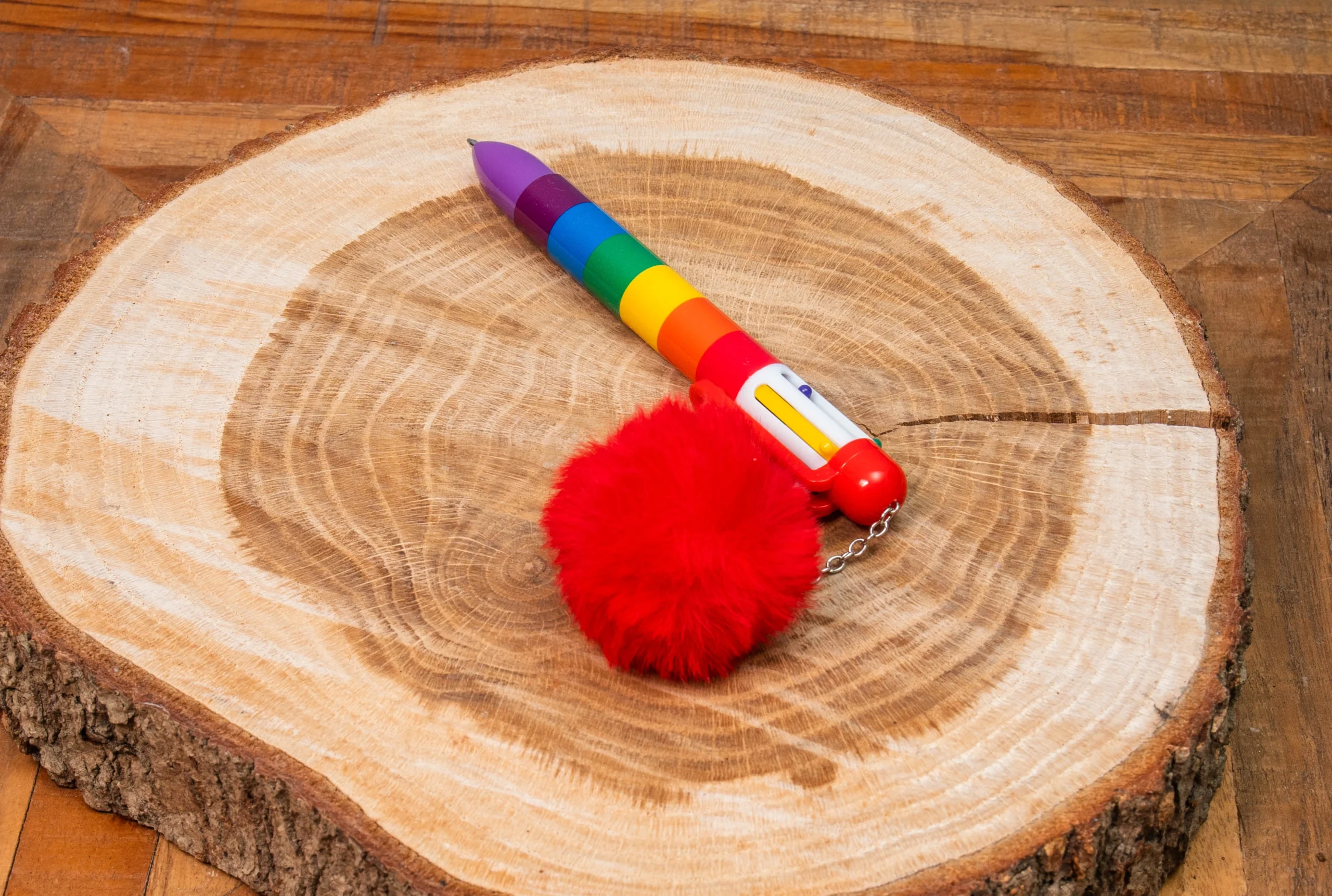 Pride regenboog balpen – 6-in-1 kleurenpen - Afbeelding 2