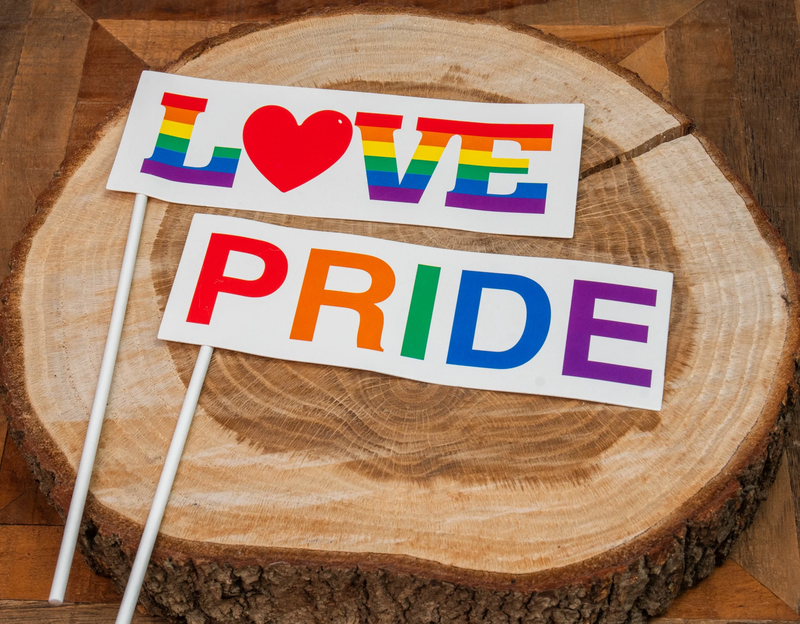 Pride fotoprops – party accessoires op stokje - Afbeelding 2
