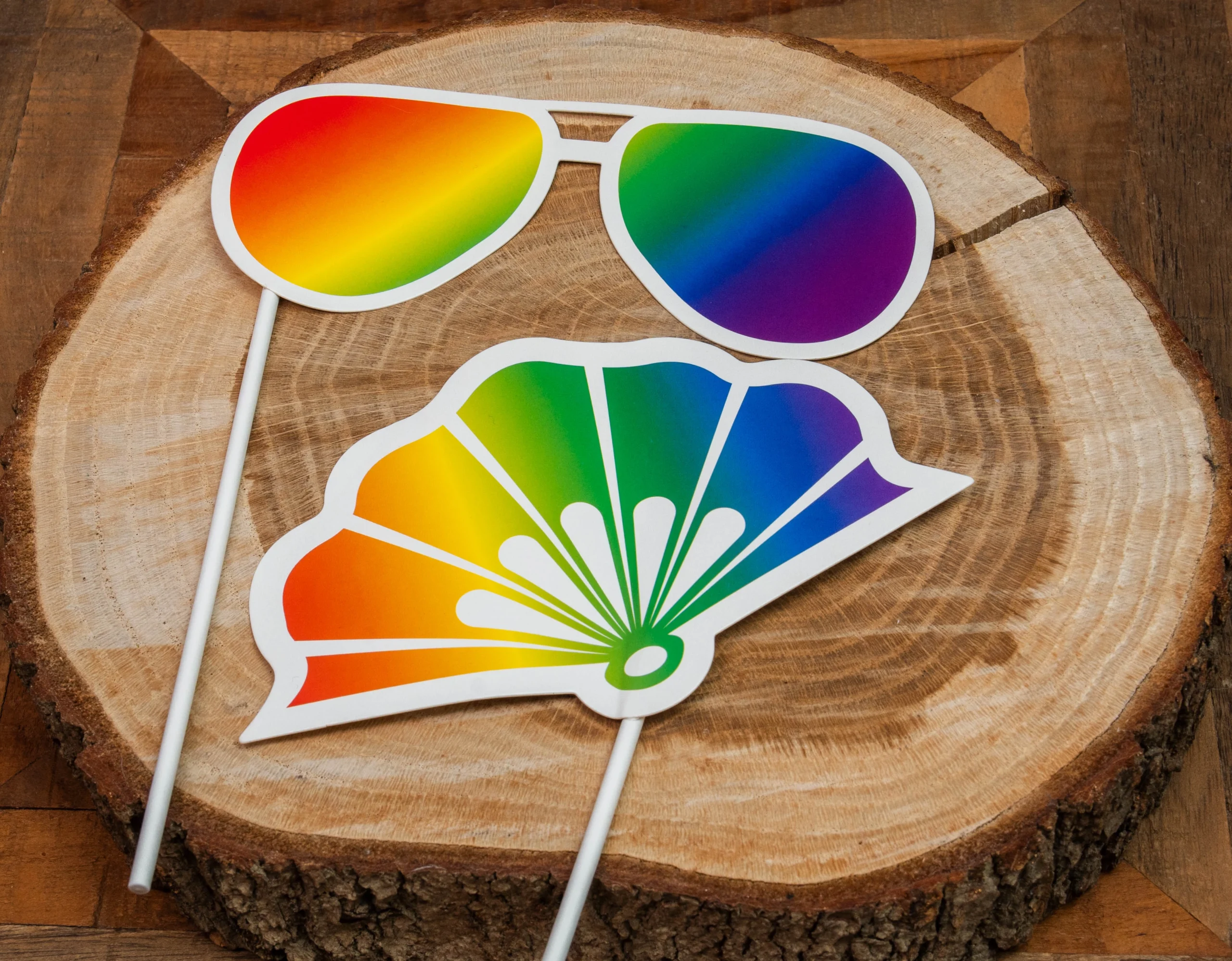 Pride fotoprops – party accessoires op stokje - Afbeelding 4