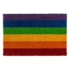Pride regenboog vloermat 60 x 40 cm