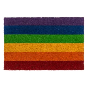 Pride regenboog vloermat 60 x 40 cm