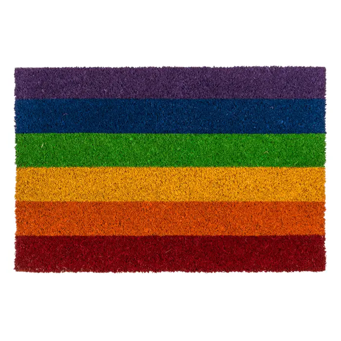 Pride regenboog vloermat 60 x 40 cm