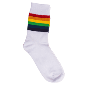 Pride sokken in regenboogkleuren maat 36-42