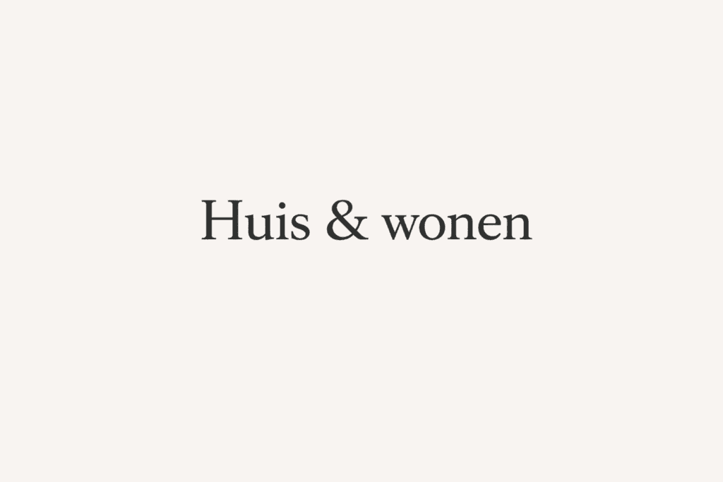 Huis & wonen