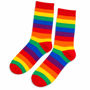 pride sokken regenboog kleuren cadeau sokken